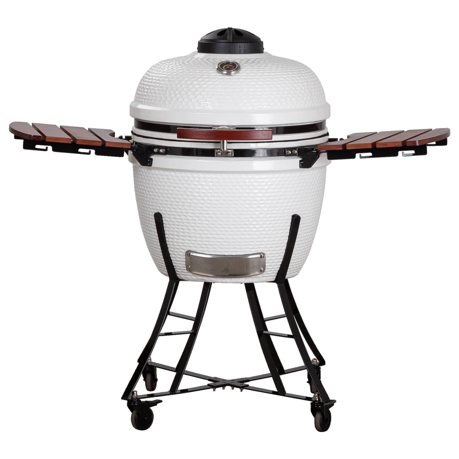 Kamado Devil 24 Inch Ceramic BBQ, White