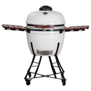Kamado Devil 24 Inch Ceramic BBQ, White