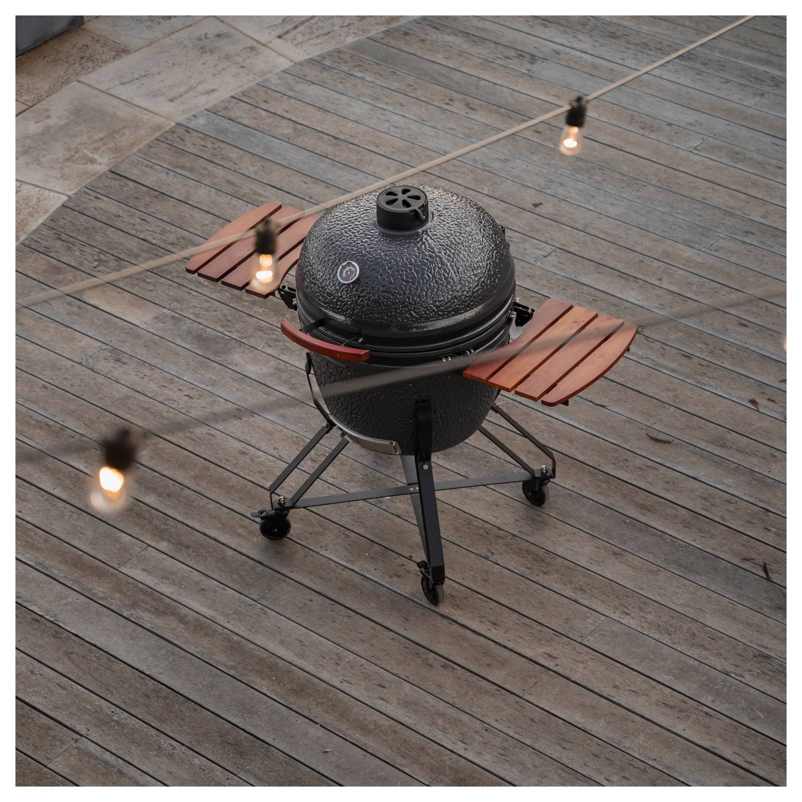 Kamado Devil 26 Inch Ceramic BBQ, Grey