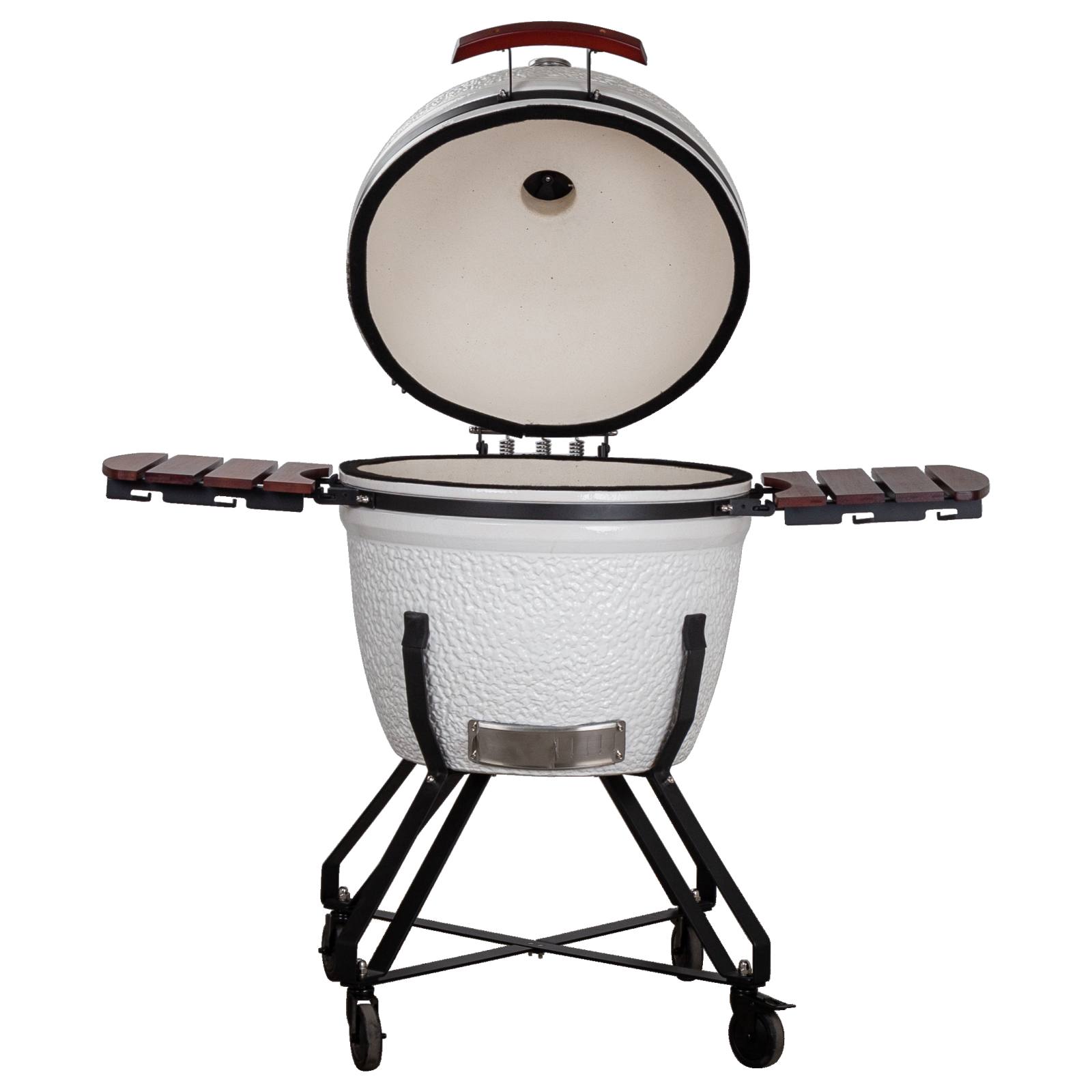 Kamado Devil 26 Inch Ceramic BBQ, White