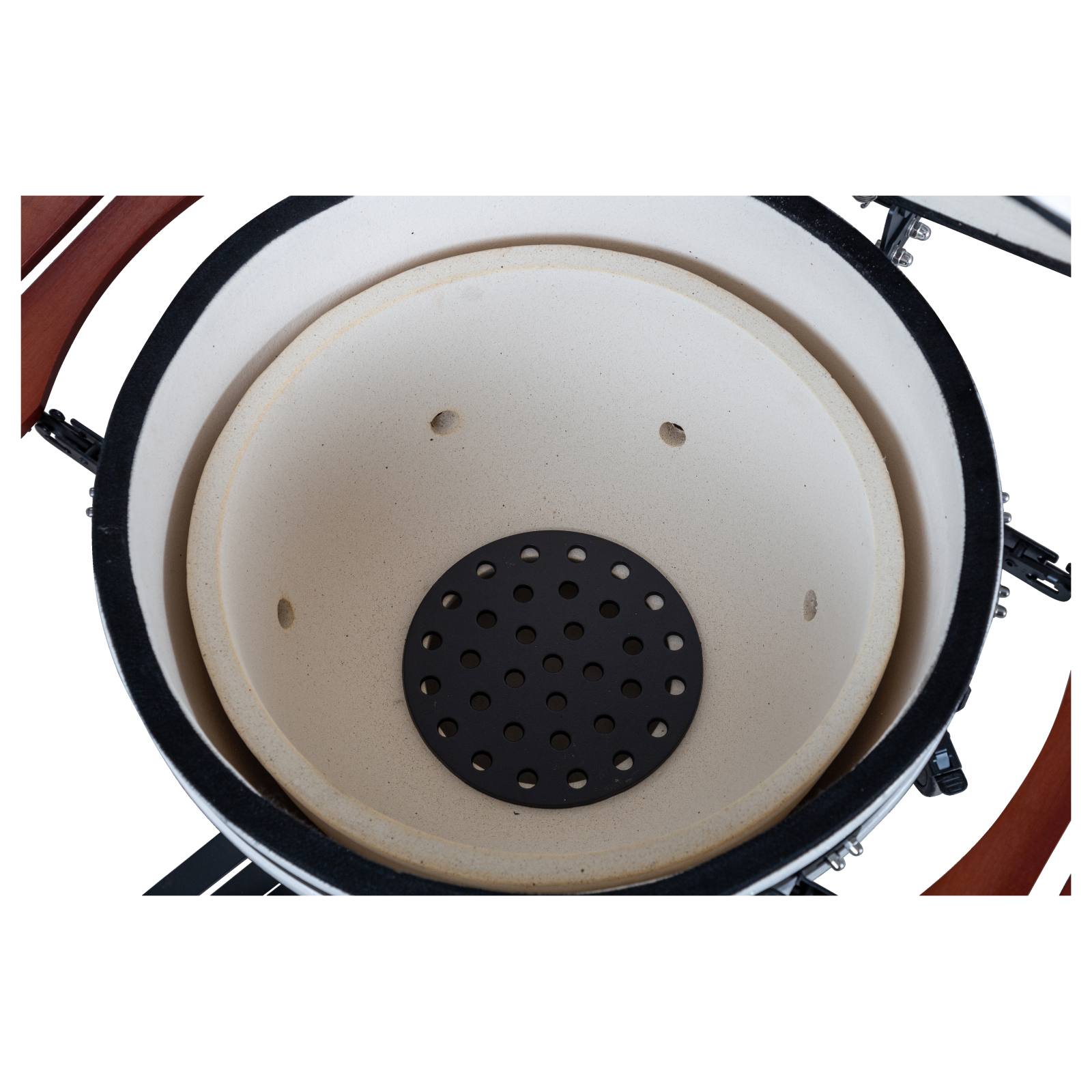 Kamado Devil 26 Inch Ceramic BBQ, White