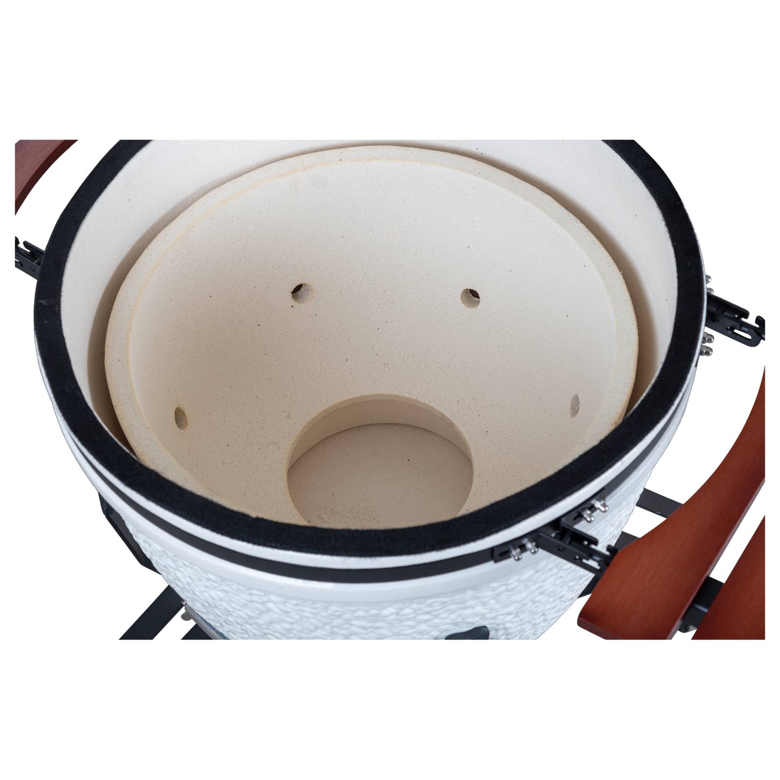 Kamado Devil 26 Inch Ceramic BBQ, White