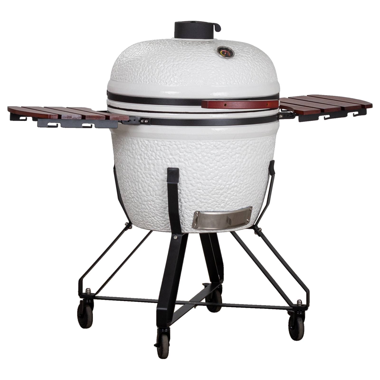 Kamado Devil 26 Inch Ceramic BBQ, White