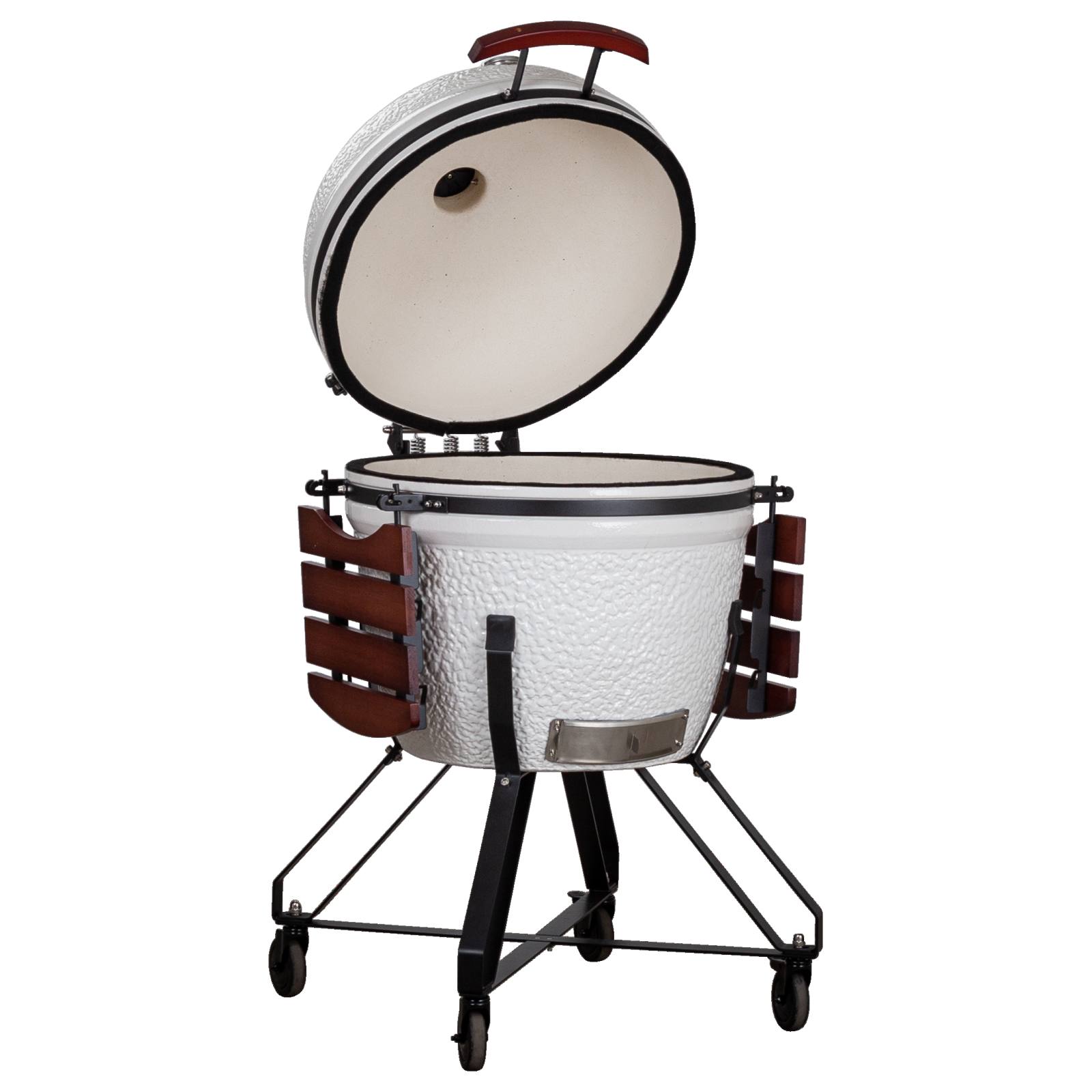 Kamado Devil 26 Inch Ceramic BBQ, White