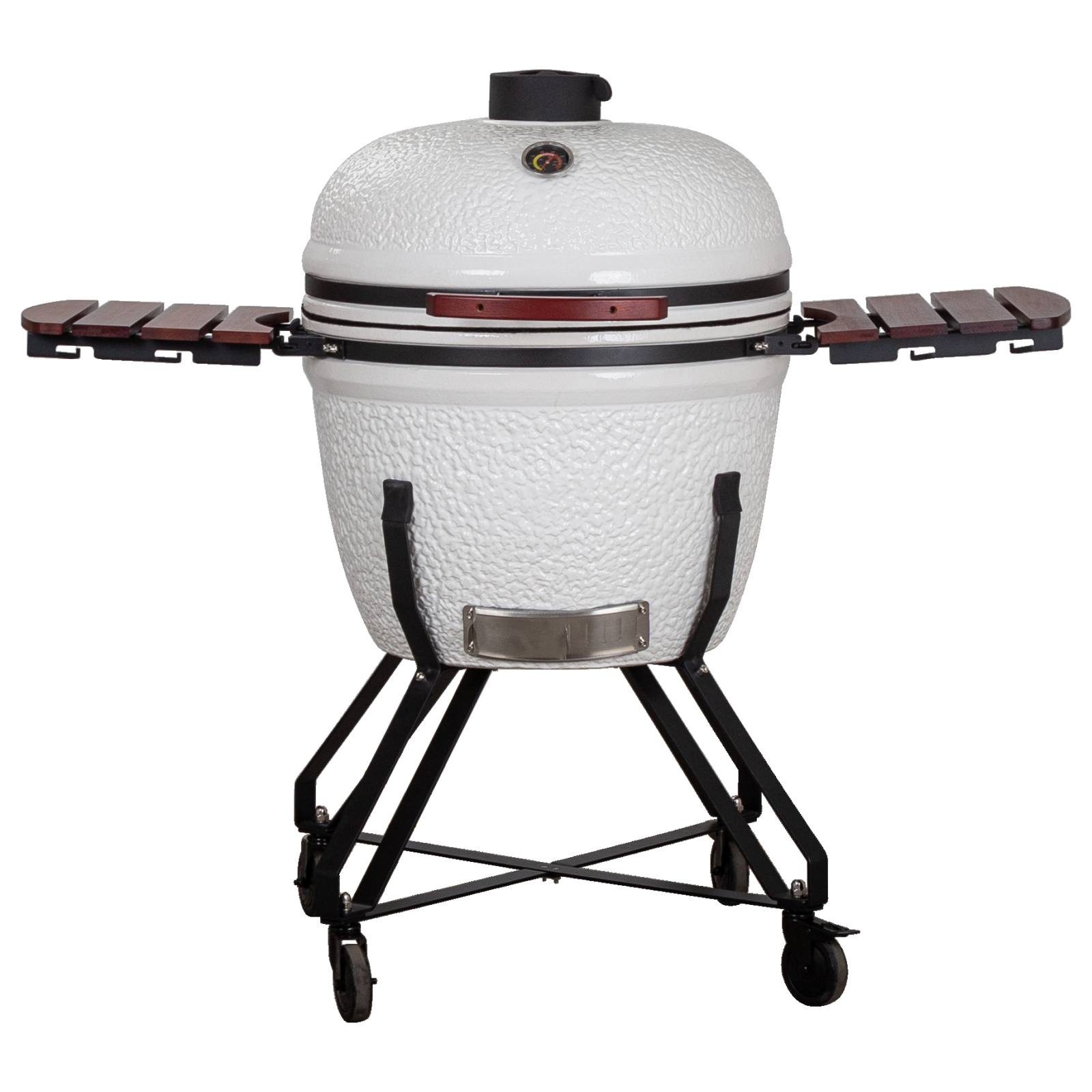Kamado Devil 26 Inch Ceramic BBQ, White