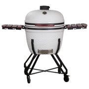 Kamado Devil 26 Inch Ceramic BBQ, White