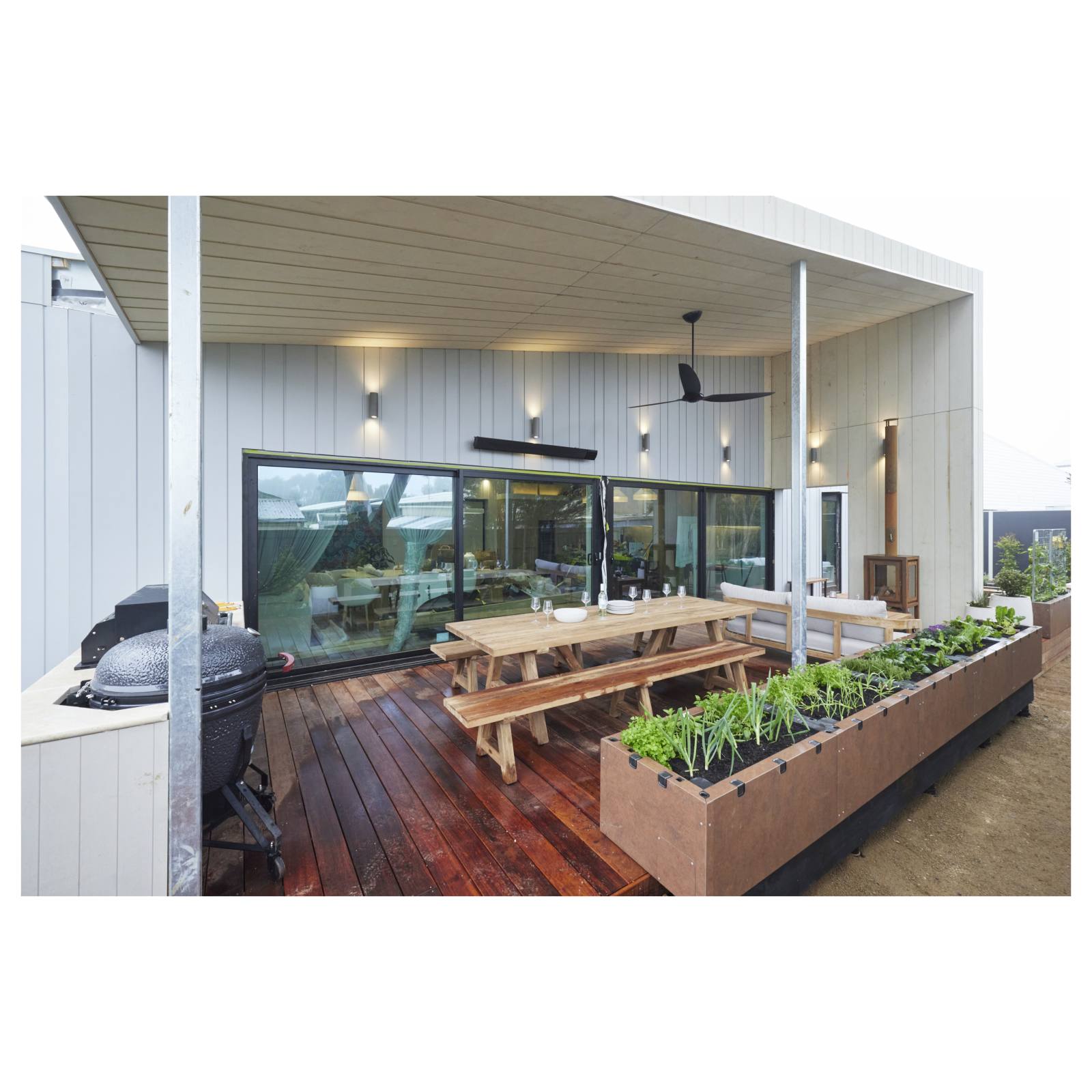 Lazaro 54x85cm Corten Steel Wood Burner, Rust