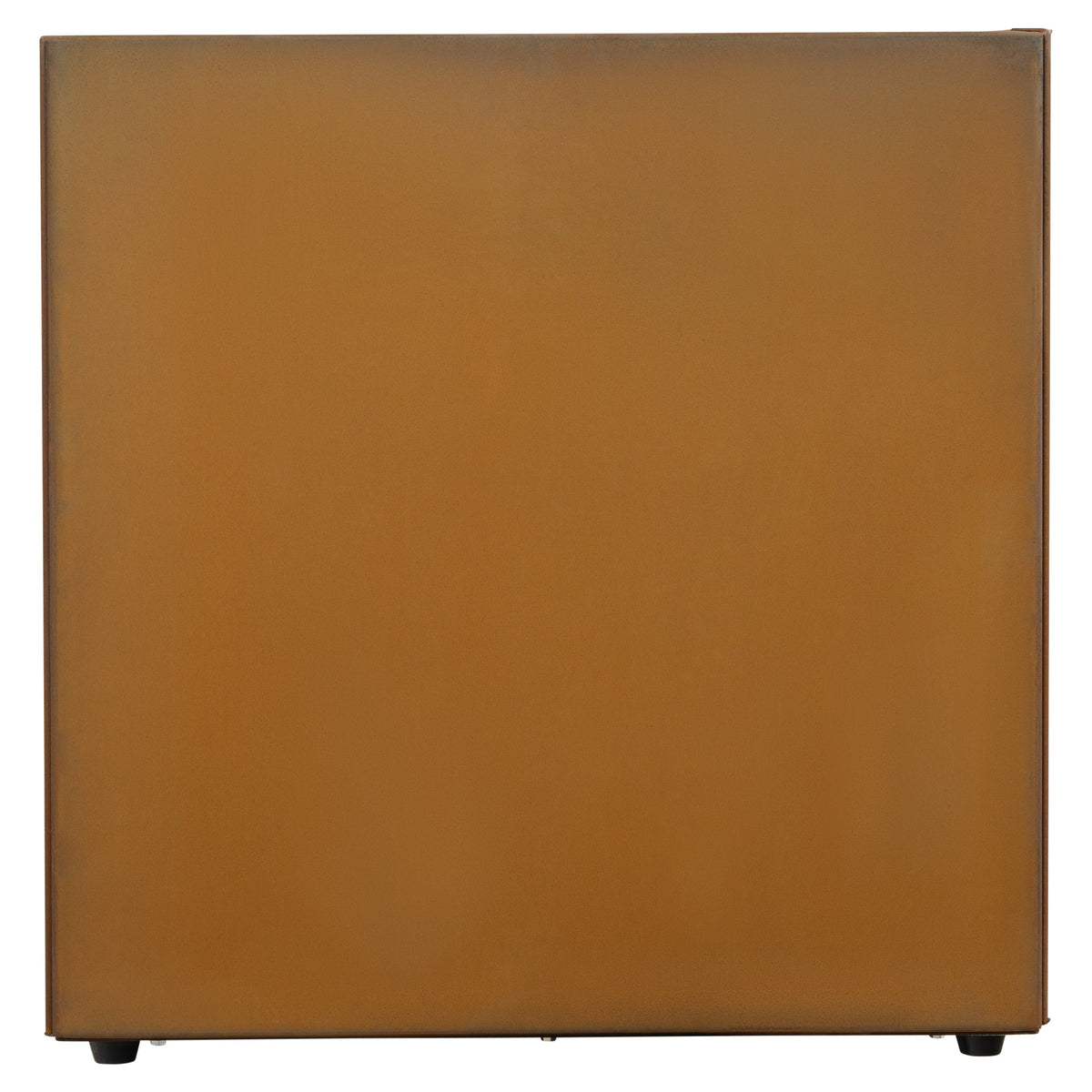 Saltan 70cm Corten Steel Cube Planter, Rust
