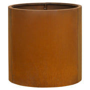 Hutton No Base 60cm Corten Steel Raised Garden Bed, Rust