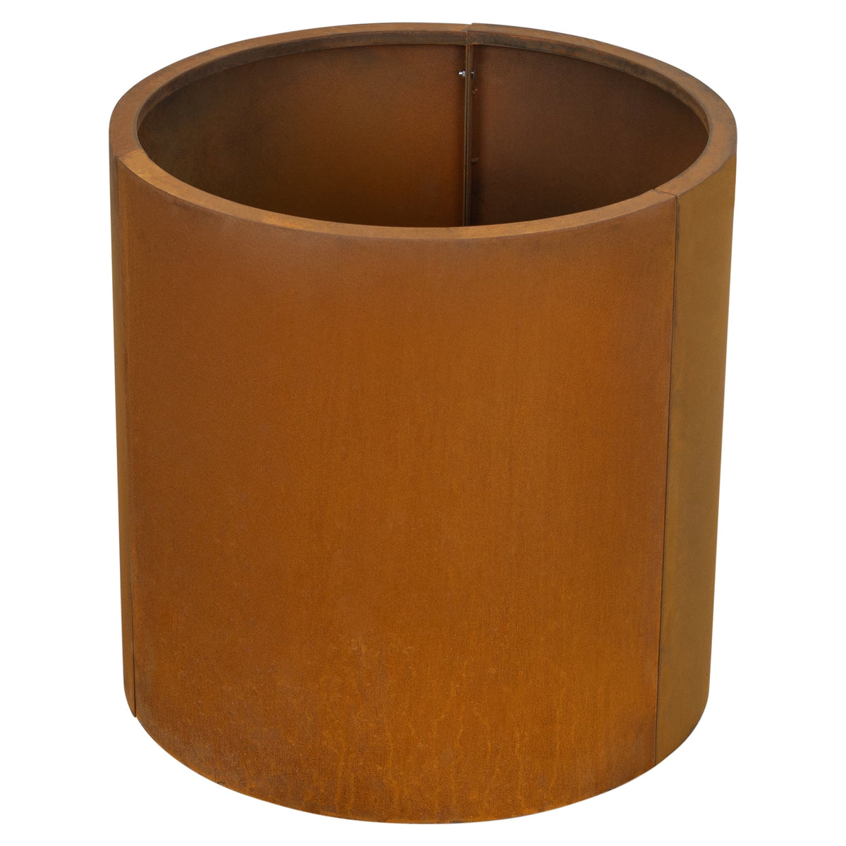 Hutton No Base 60cm Corten Steel Raised Garden Bed, Rust