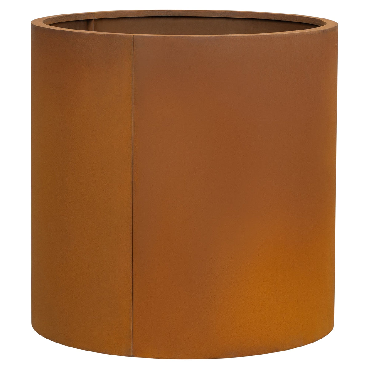 Hutton No Base 70cm Corten Steel Raised Garden Bed, Rust
