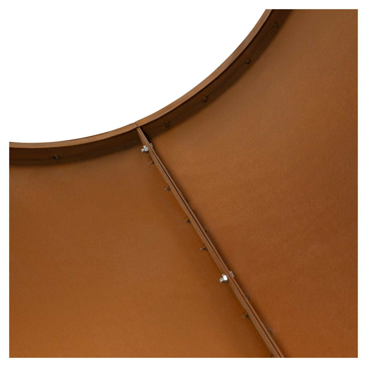 Hutton No Base 70cm Corten Steel Raised Garden Bed, Rust