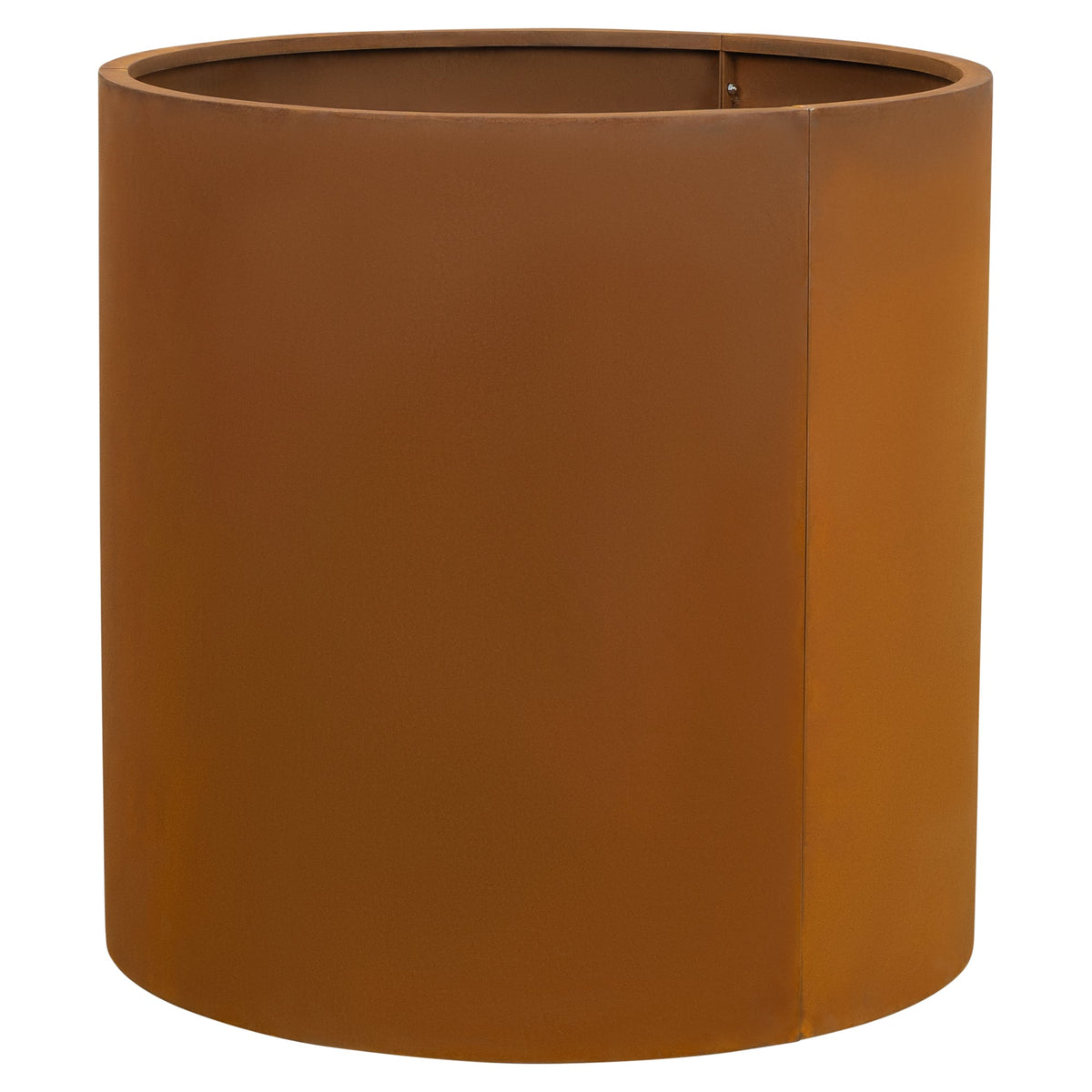 Hutton No Base 80cm Corten Steel Raised Garden Bed, Rust