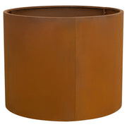 Hutton No Base 100x80cm Corten Steel Raised Garden Bed, Rust