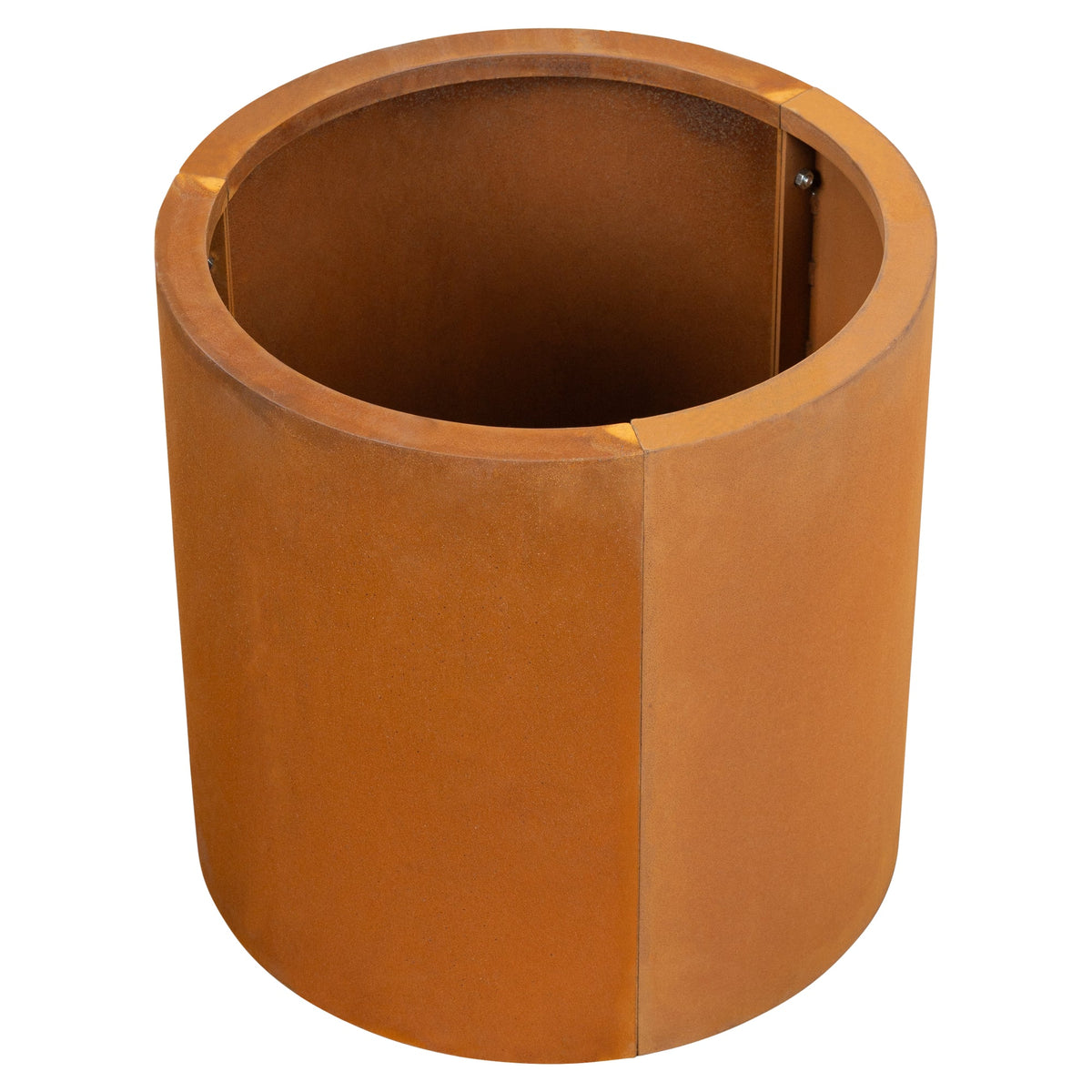 Hutton 40cm Corten Steel Planter, Rust