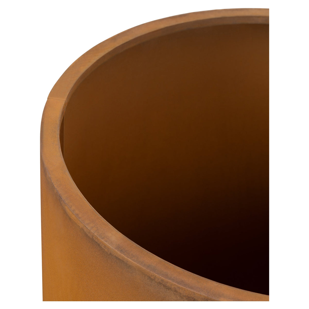 Hutton 70cm Corten Steel Planter, Rust
