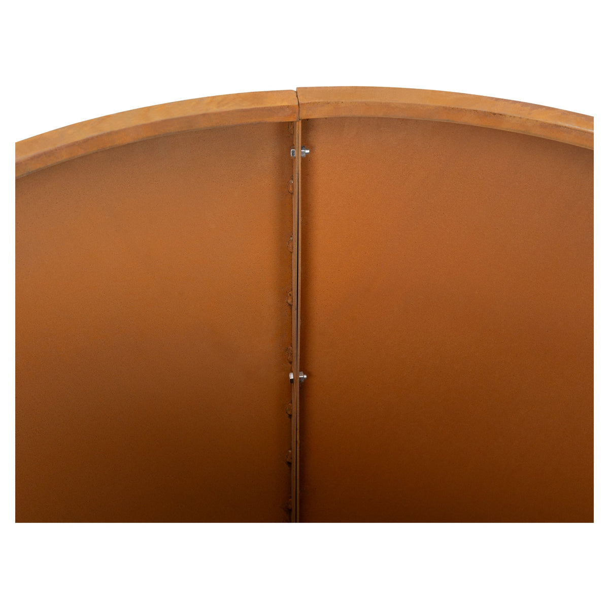 Hutton 80cm Corten Steel Planter, Rust