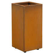 Bolton 30x60cm Corten Steel Tall Planter, Rust