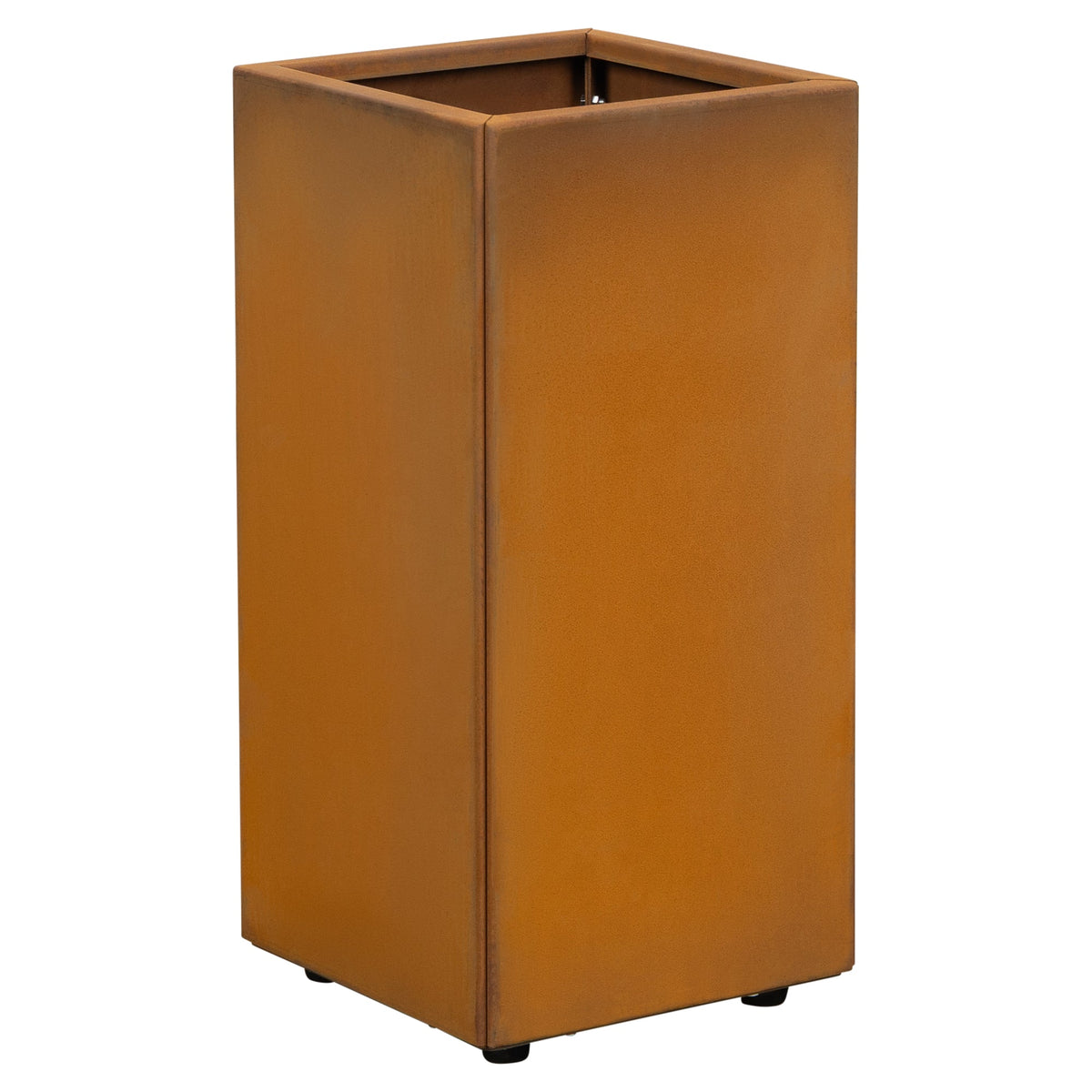 Bolton 30x60cm Corten Steel Tall Planter, Rust