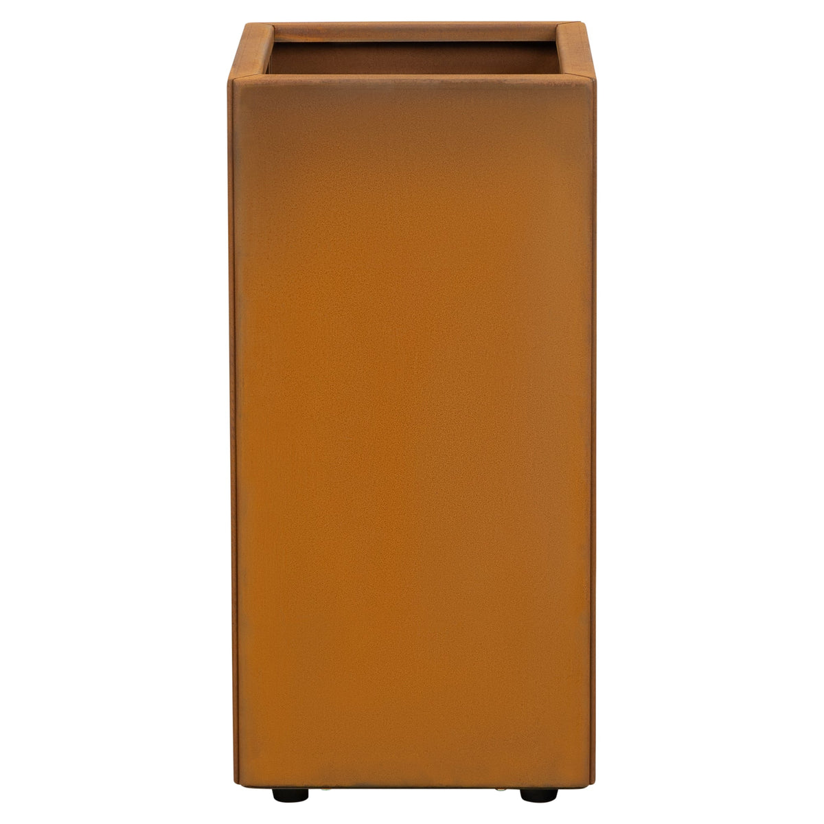 Bolton 30x60cm Corten Steel Tall Planter, Rust
