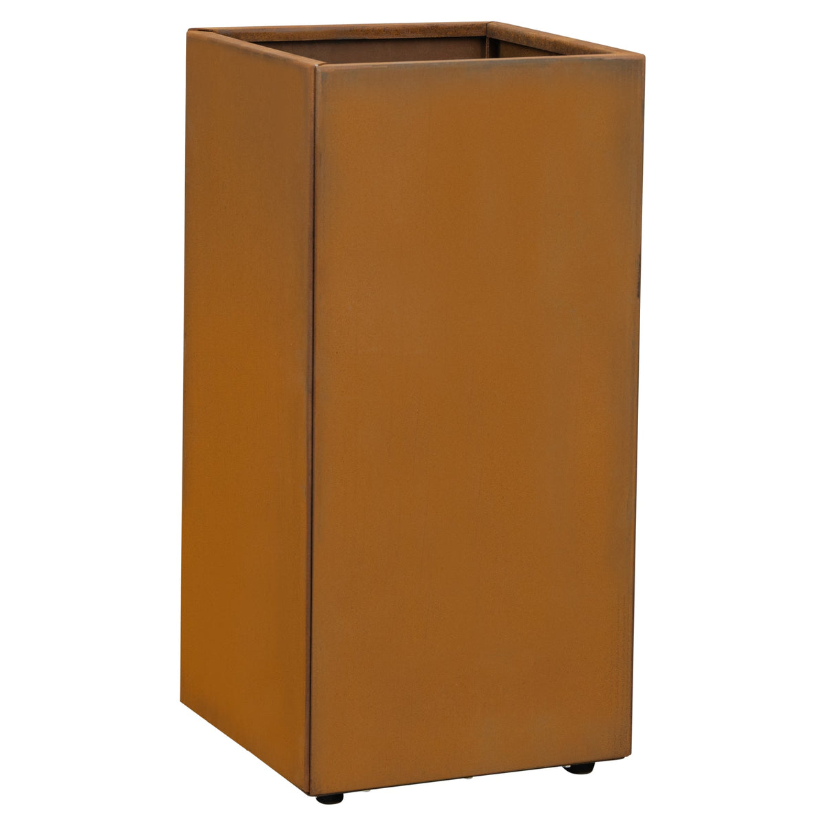 Bolton 50x100cm Corten Steel Tall Planter, Rust