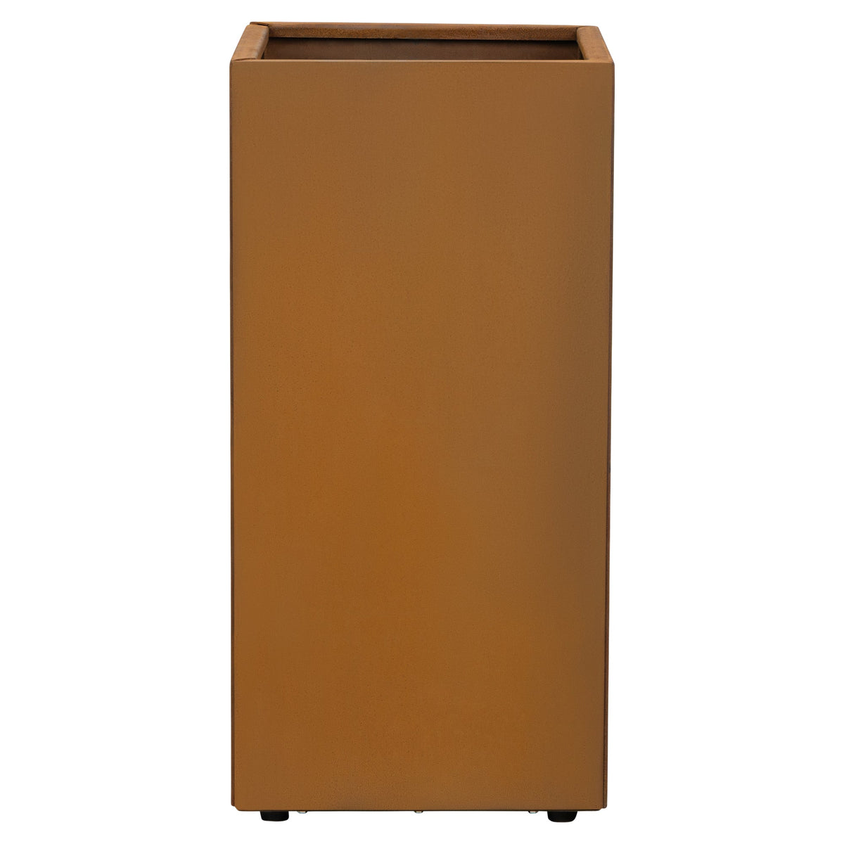 Bolton 50x100cm Corten Steel Tall Planter, Rust
