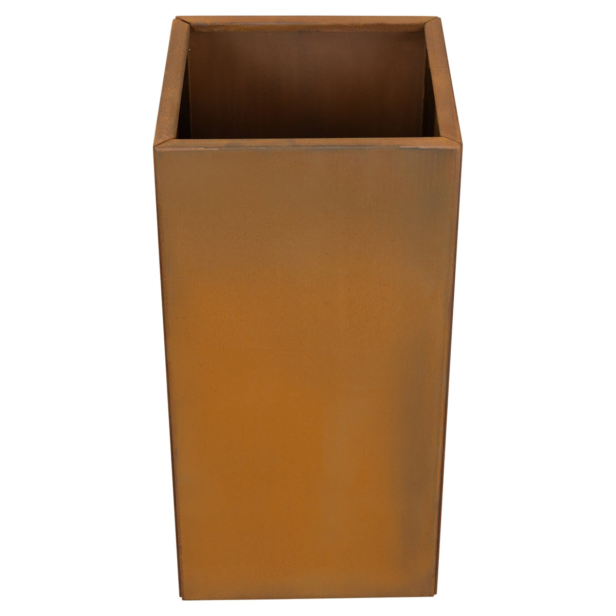 Bolton 50x100cm Corten Steel Tall Planter, Rust