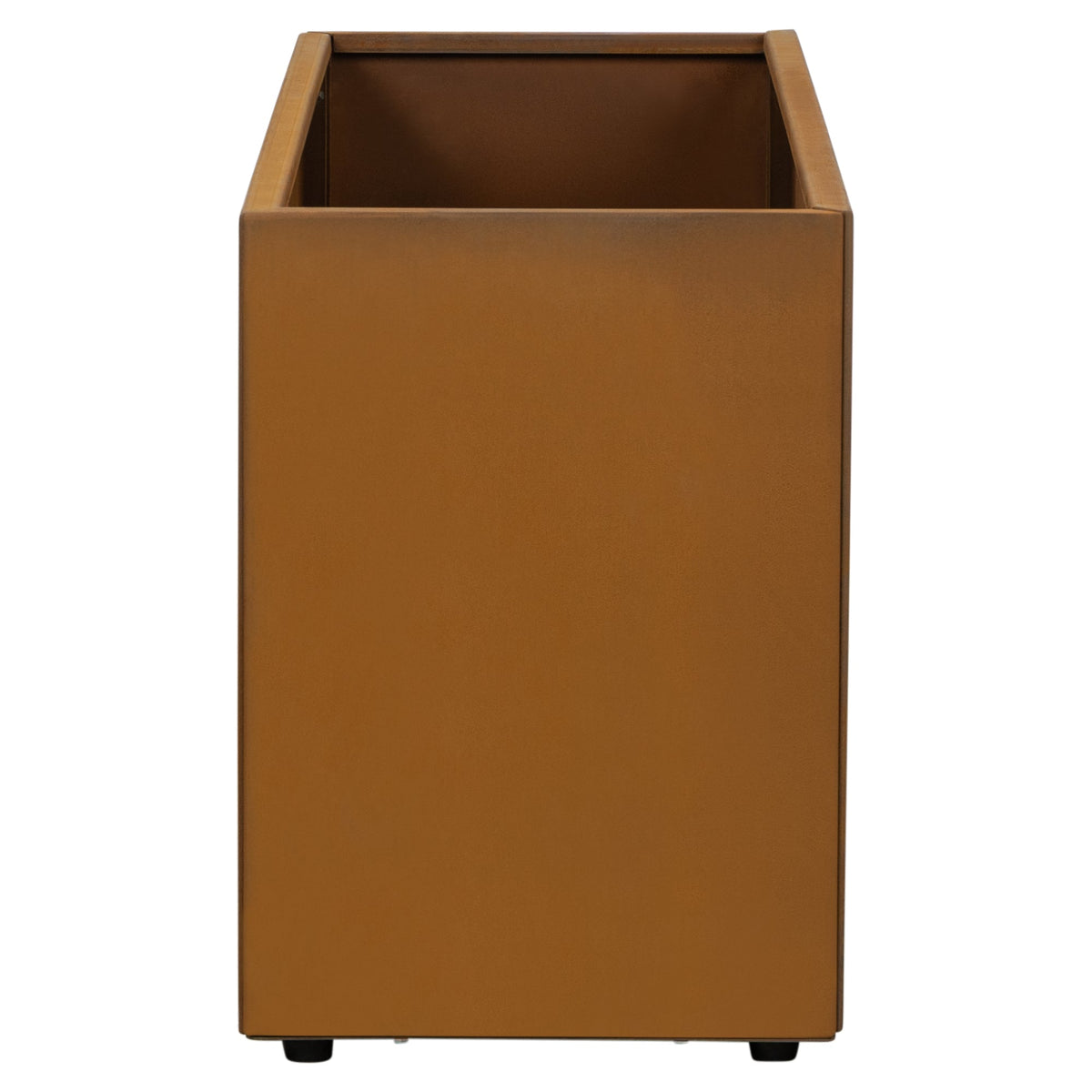 Prescott 120x40x55cm Corten Steel Trough Planter, Rust