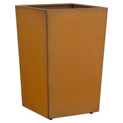 Avalon 65x100cm Corten Steel Tapered Planter, Rust