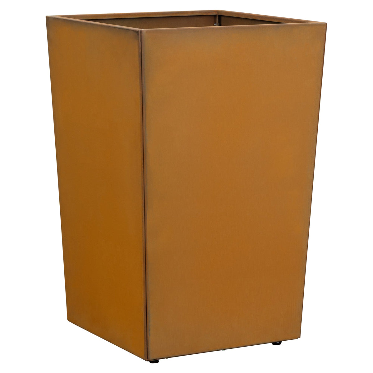 Avalon 65x100cm Corten Steel Tapered Planter, Rust
