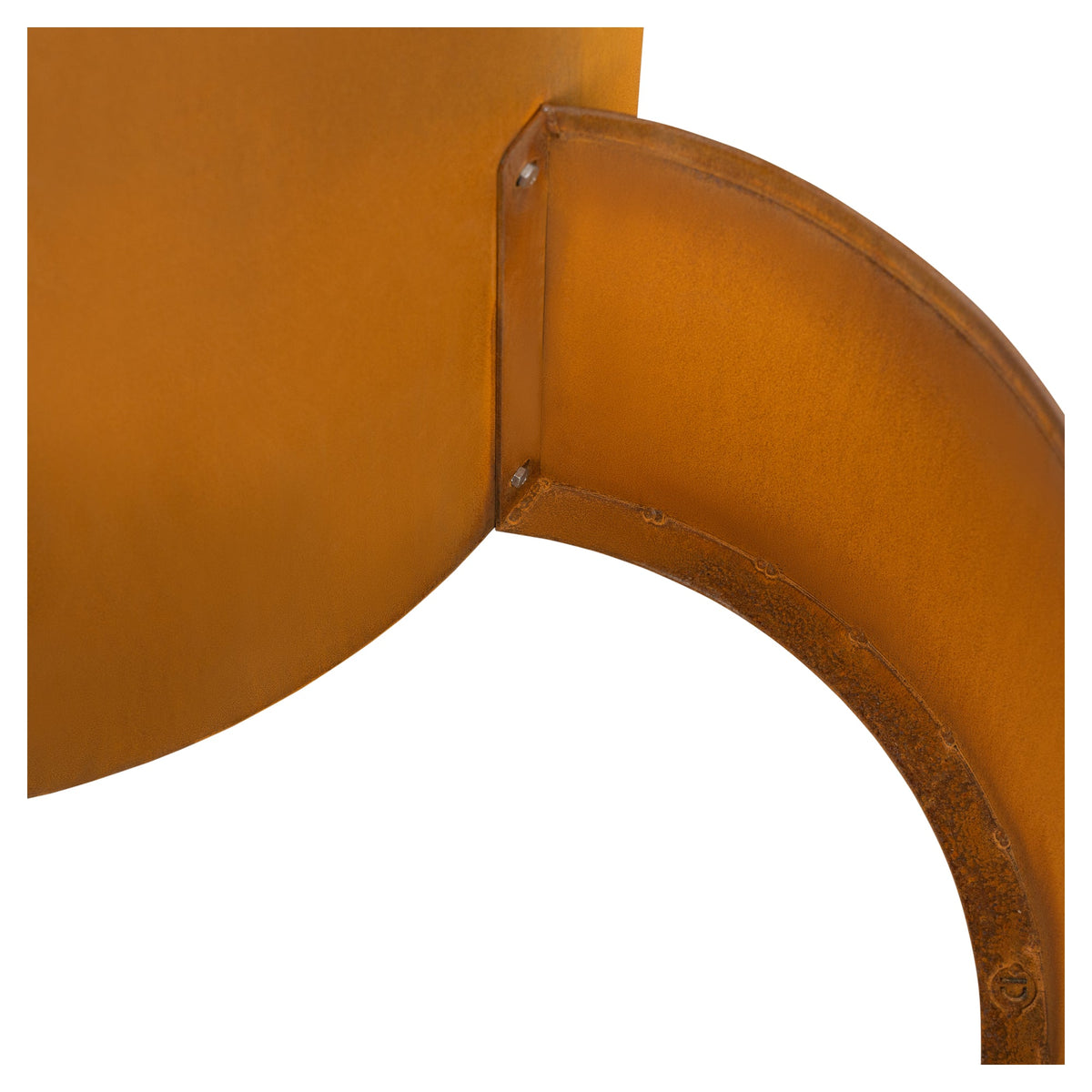 Rotundo 100x58cm Corten Steel Bowl Planter, Rust