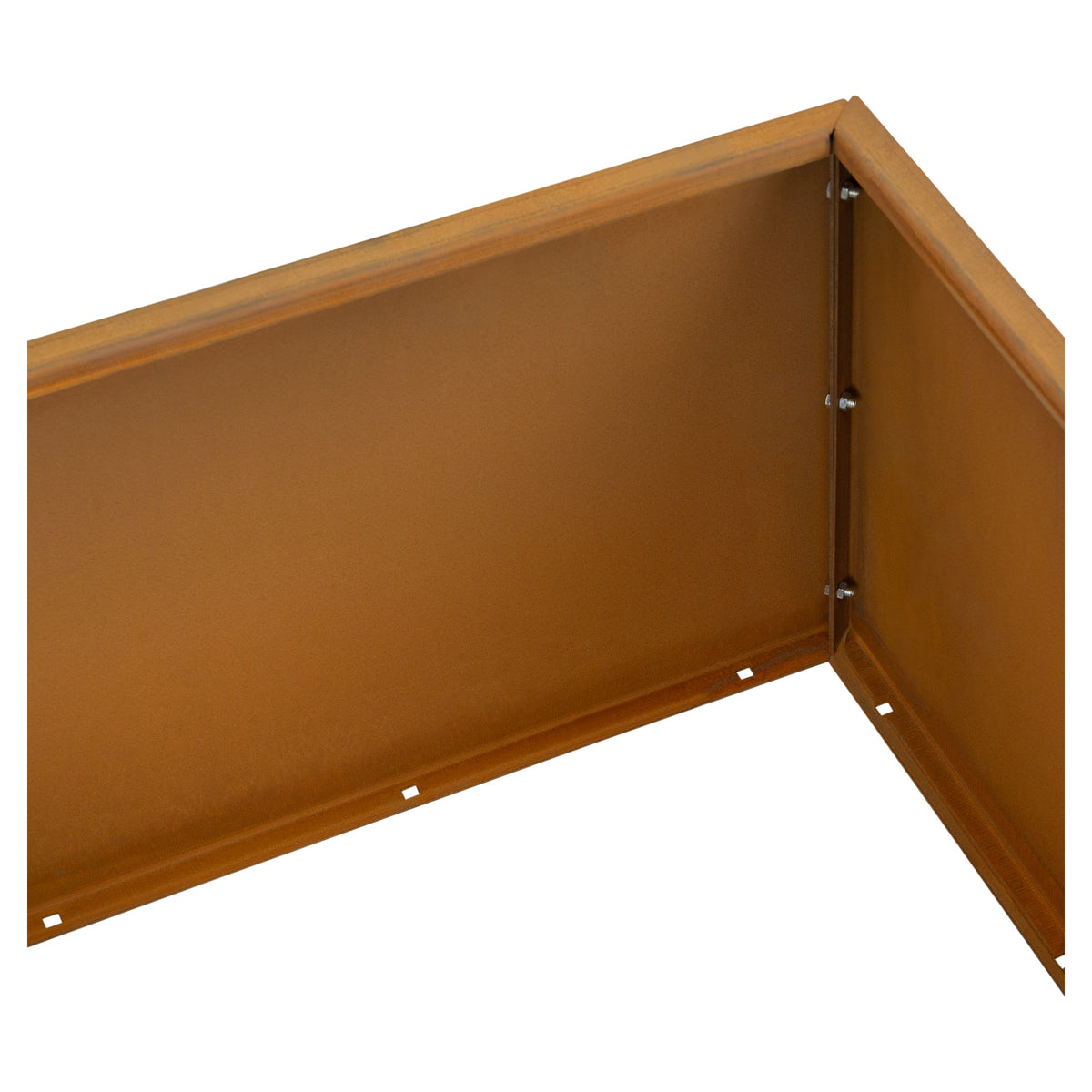 Edgemont 80x40cm Corten Steel Garden Edging, Rust