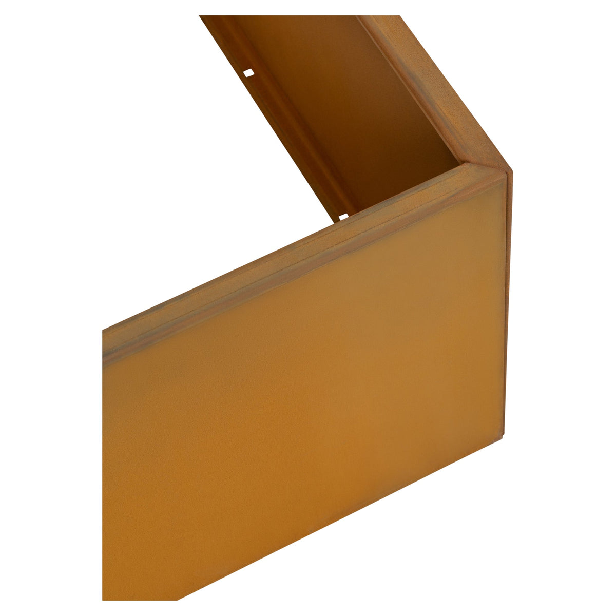 Edgemont 80x40cm Corten Steel Garden Edging, Rust