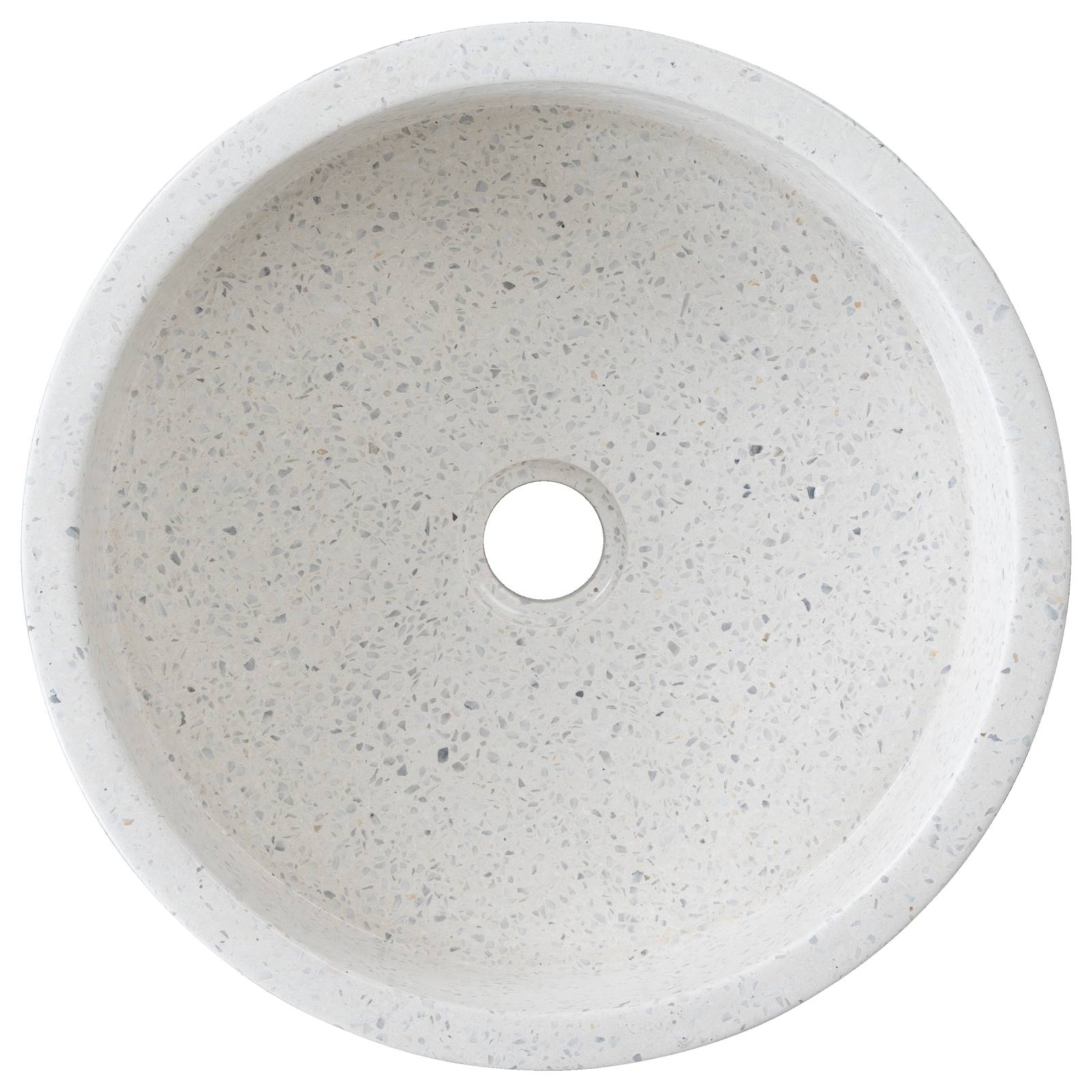 Pollino 36cm Basin, Terrazzo #1