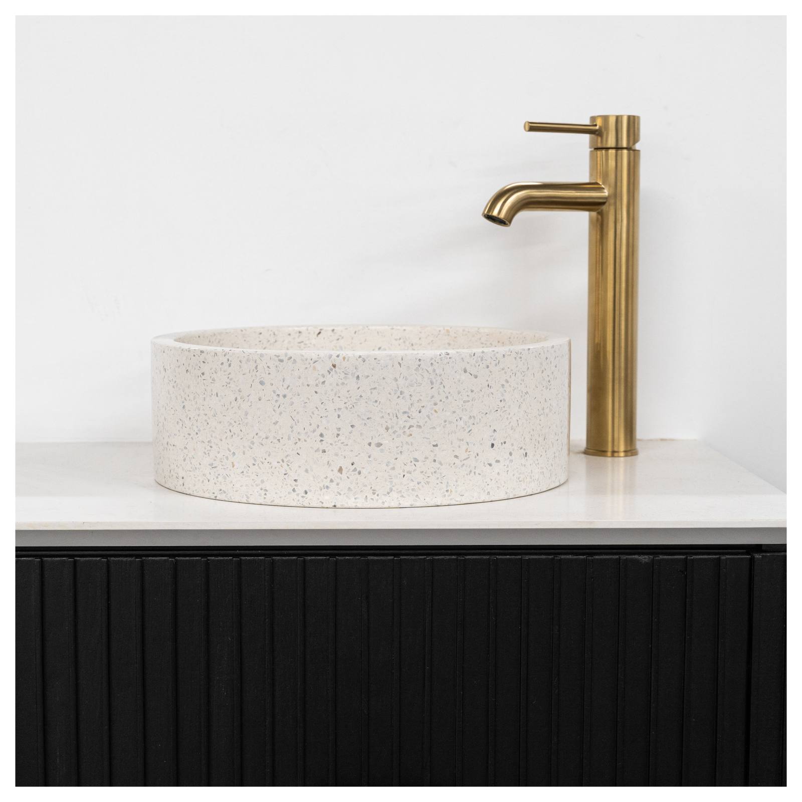 Pollino 36cm Basin, Terrazzo #1
