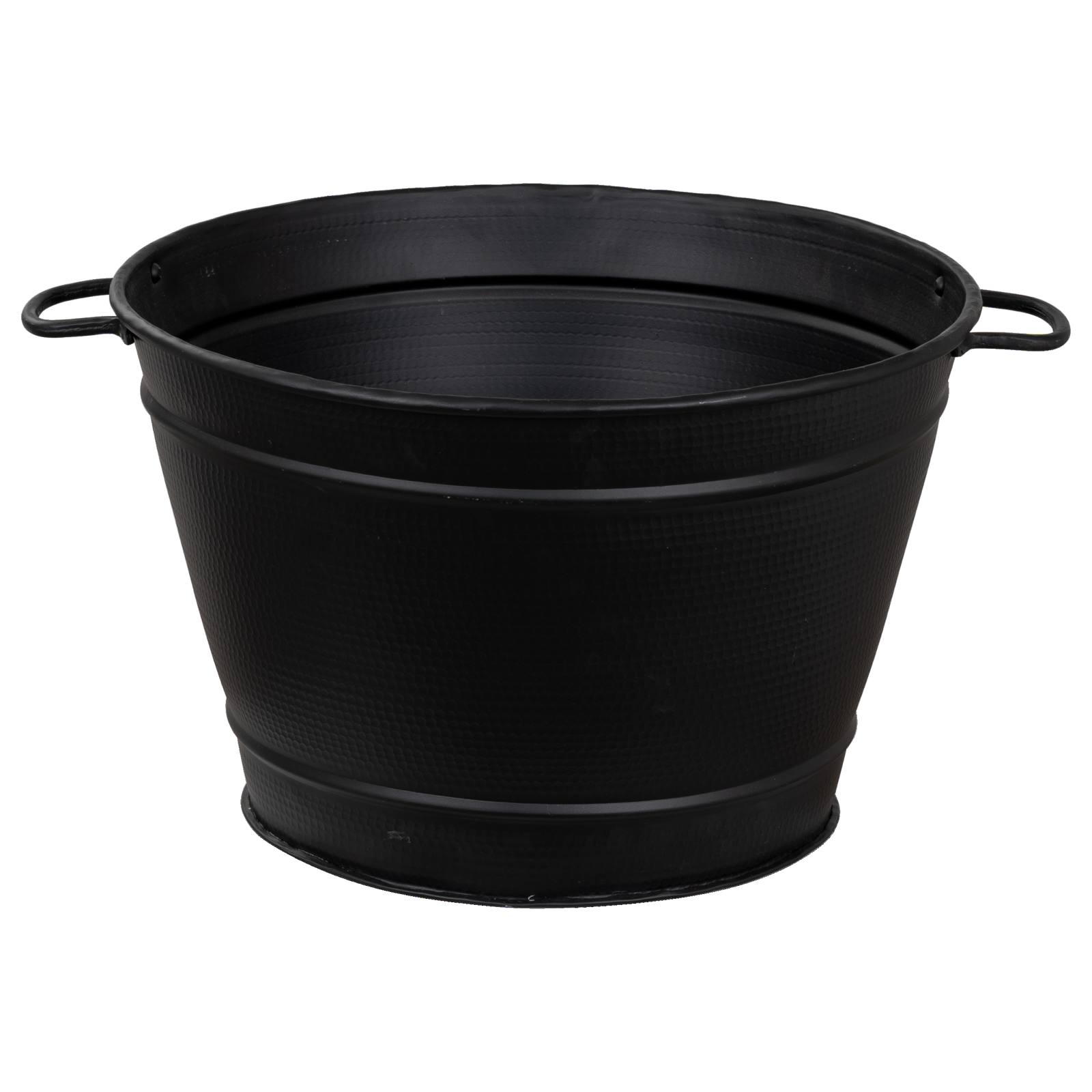 Elden Log Bucket, Matte Black