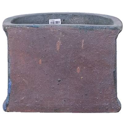 Lagoni Pot 37cm Ironstone Moss Green