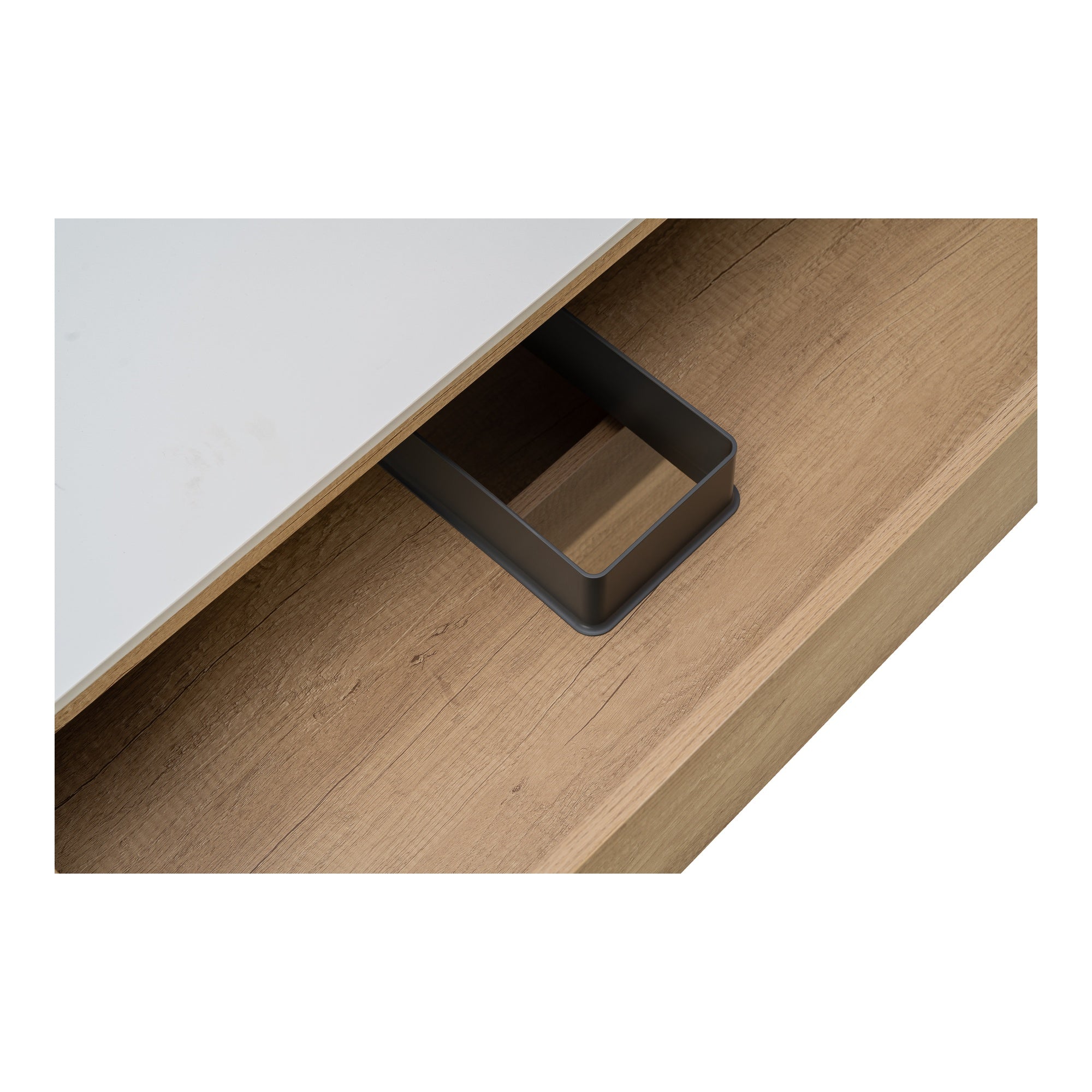 Solara 120cm Single Wall Hung Vanity, Sienna Tan