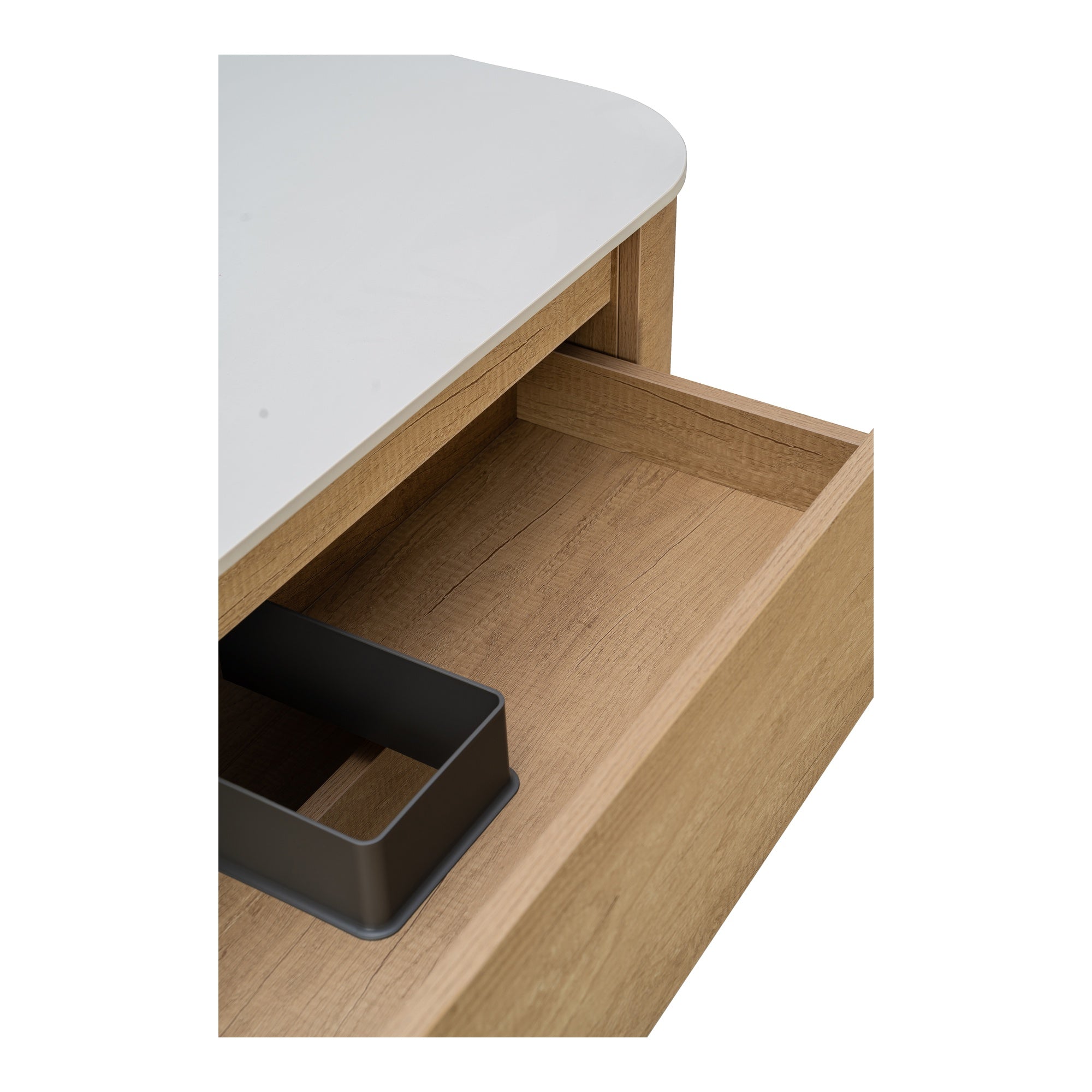 Solara 120cm Single Wall Hung Vanity, Sienna Tan