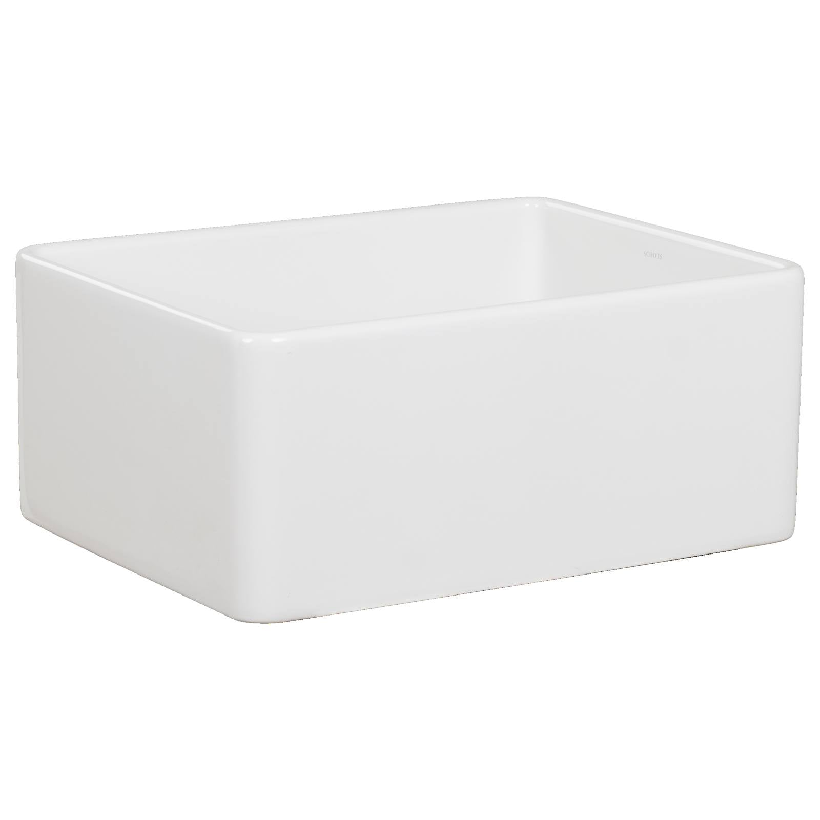 Wexford Premium 61x45.9x25.4cm Single Fireclay Sink, White