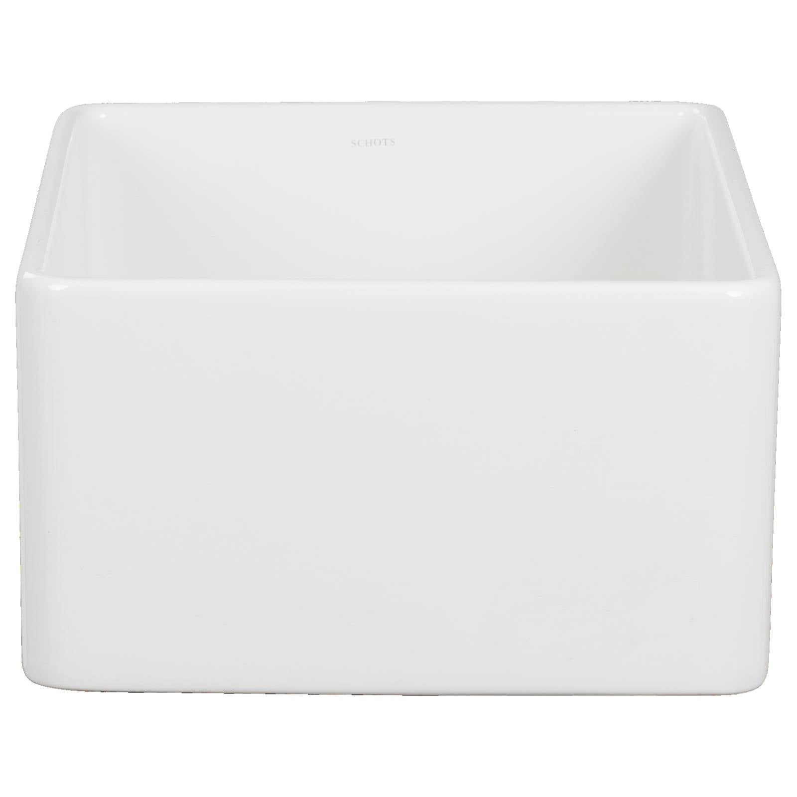 Wexford Premium 61x45.9x25.4cm Single Fireclay Sink, White