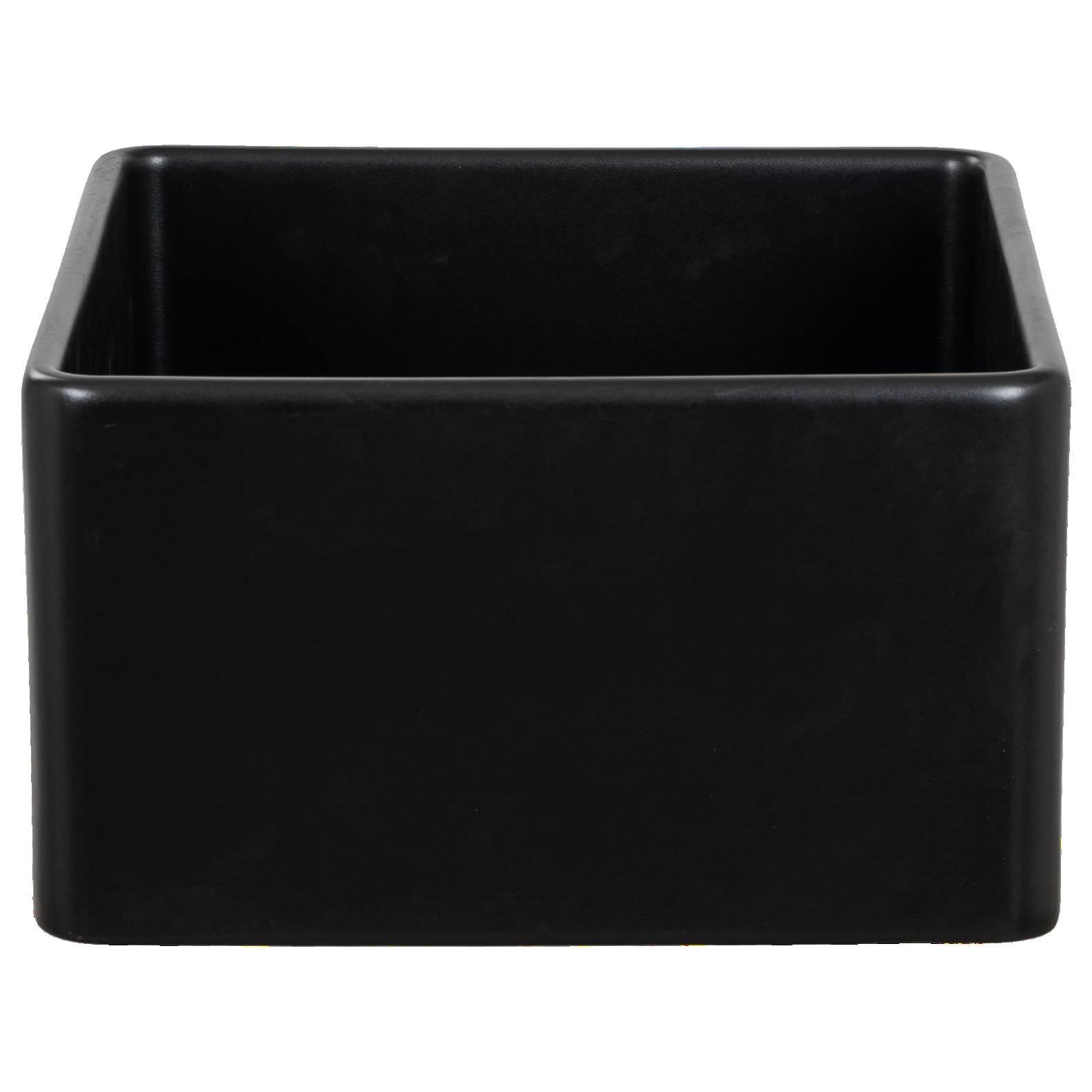 Wexford Premium 61x45.9x25.4cm Single Fireclay Sink, Matte Black