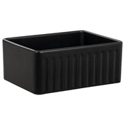 Wexford Premium 61x45.9x25.4cm Single Fireclay Sink, Matte Black