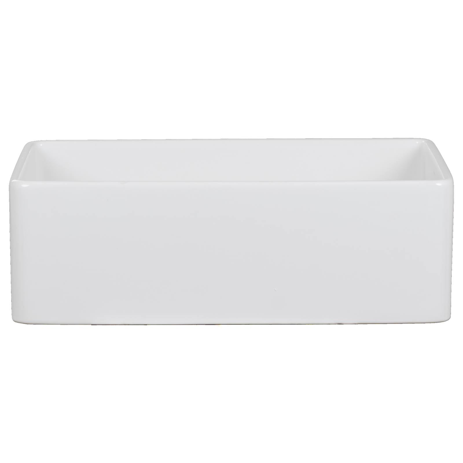 Wexford Premium 76x45.9x25.4cm Single Fireclay Sink, White