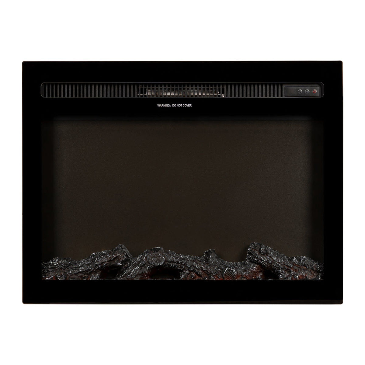 Isle 66cm Electric Fireplace, Black