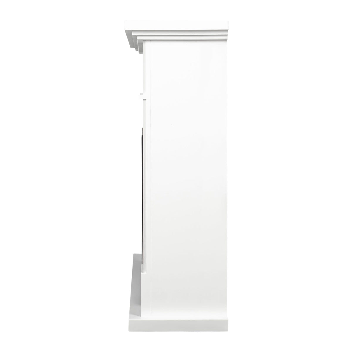 Arden 134cm Mantel & Electric Fireplace, White