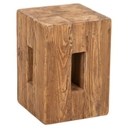 Oakmont 30cm Recycled Pine Stool, Natural