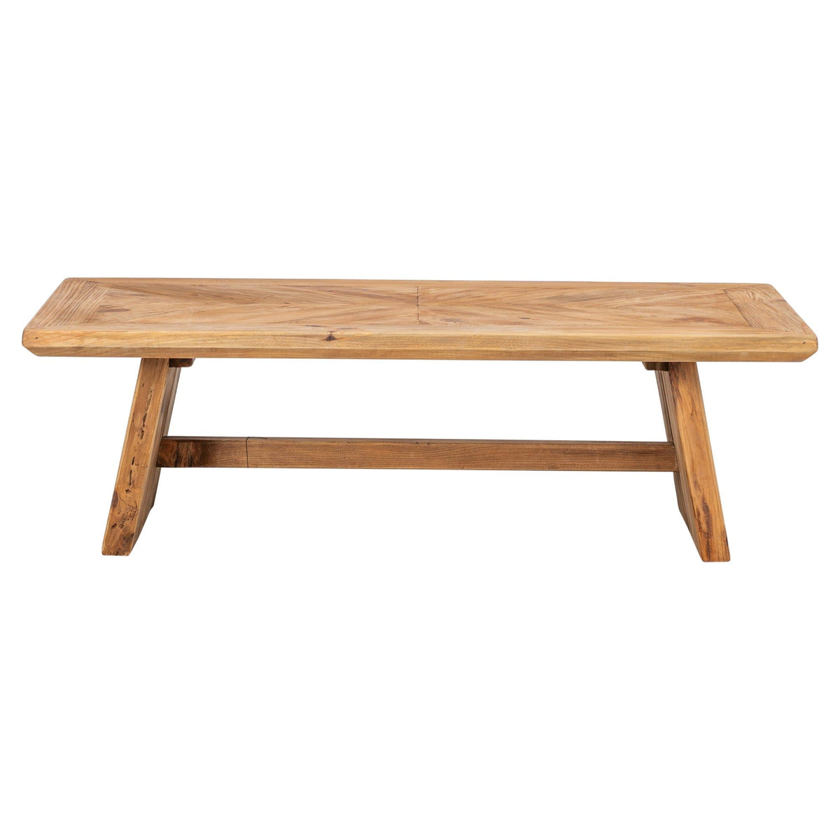 Ashford 130x70cm Recycled Pine Coffee Table, Natural