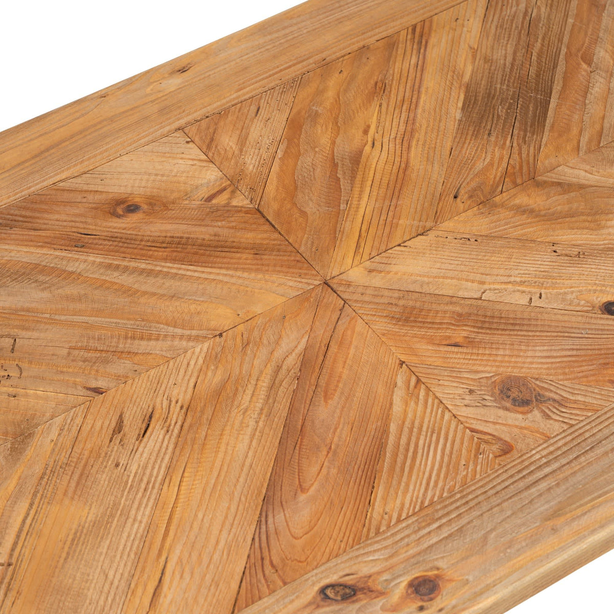 Ashford 130x70cm Recycled Pine Coffee Table, Natural