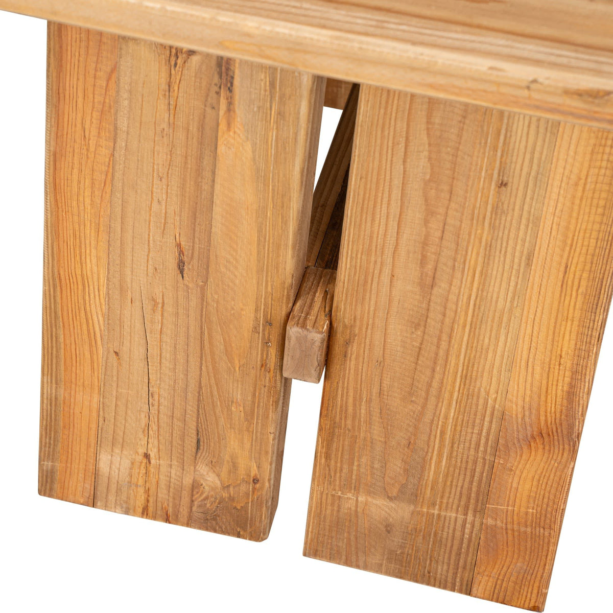 Ashford 60cm Recycled Pine Coffee Table, Natural